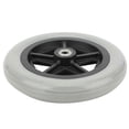thumbnail image 5 of 7 Inch Wheelchair Front Wheels Disabled Old People Walk Chair Wheelchair Rubber Wheels, 5 of 5