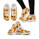 thumbnail image 1 of Zapatillas deportivas informales para mujer, zapatos planos con cordones y estampado de telaraña de bruja de Halloween a la moda, zapatos de malla transpirable, 1 of 6
