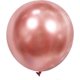 thumbnail image 1 of 18 pulgadas 10 paquete cromo metálico oro rosa globos KIRIKOU grandes grandes globos redondos de látex grueso de helio para cumpleaños boda bebé ducha decoración de la fiesta de graduación, 1 of 4