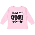 thumbnail image 3 of Inktastic I Love My Gigi with Arrow Boys or Girls Long Sleeve Toddler T-Shirt, 3 of 5