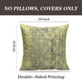 thumbnail image 2 of LALILO Throw Pillow Covers Modern And Damask Art Backdrop Brown Cushion Cover 18" x 18", 2 Pack, 2 of 6