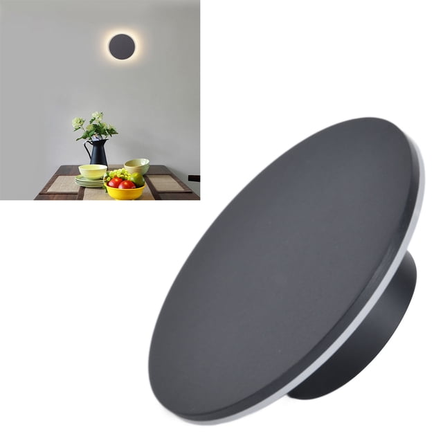 Luz de Pared LED, Forma Redonda Buena DISIPACIÓN DE CALOR RESTENTE A LA LAMPARA DE PARED DE ILUMINACIÓN DE 360 PROCESO PARA EL COMEDOR PARA EL PATIO PARA EL BAÑO
