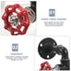 thumbnail image 3 of Wall Mount Paper Towel Holder Industrial Style Kitchen Towel Dispenser Towel Hanger, 3 of 3