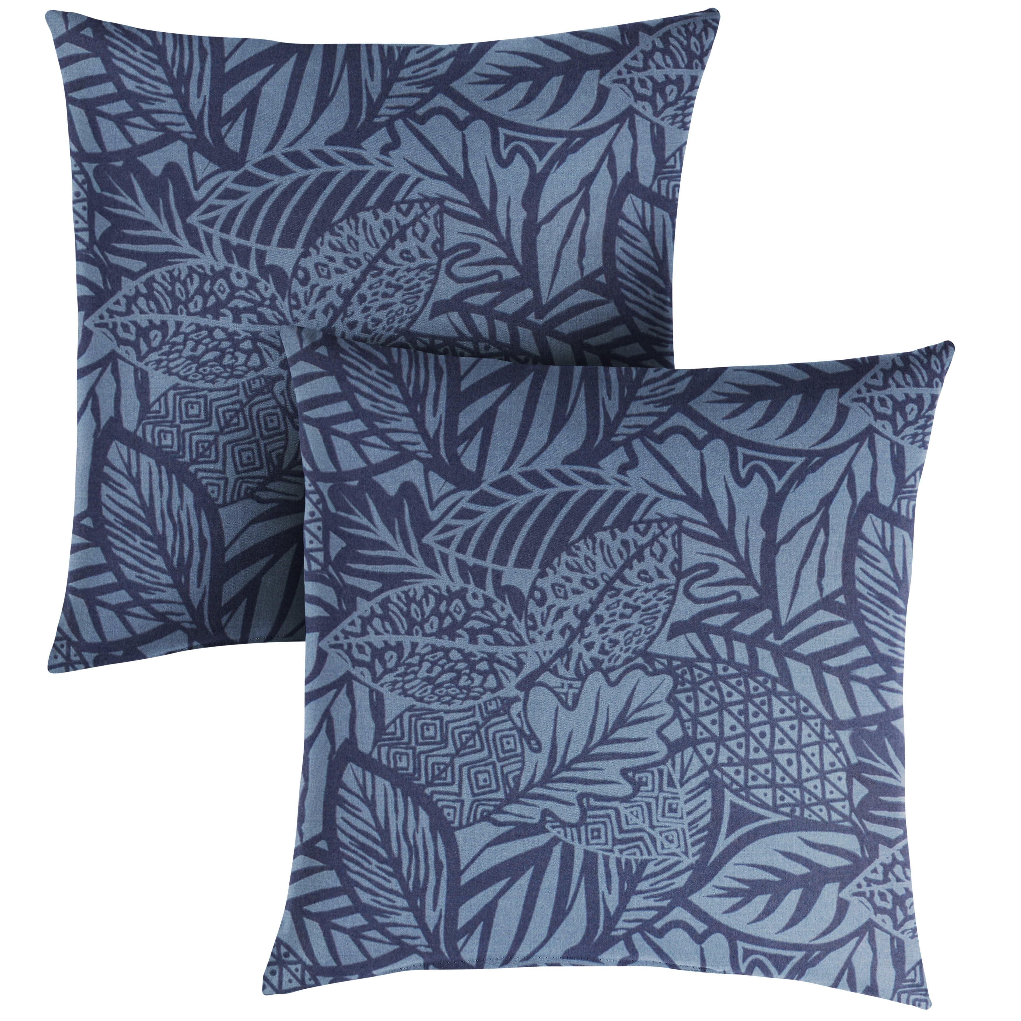 Sorra Home Maven Capri Indoor/Outdoor Knife Edge Pillow Set of Two