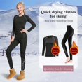 Womens Ski Jacket Waterproof Skiing Fleece Coats Versatile Durable