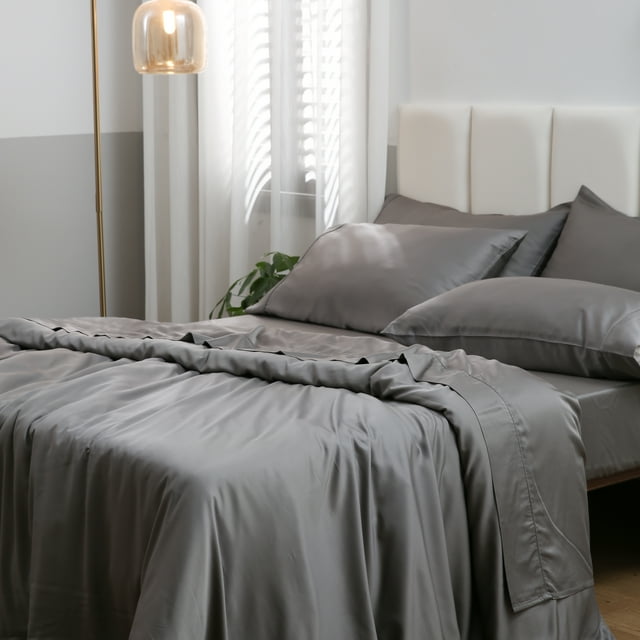 Twin Ducks Ensemble de Draps en Rayonne de Bambou