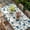 White, variant on Tropical Plants Table Cloths for 3 Foot Rectangle Tables, Summer Modern Abstract Camels Sky Blue Patio Waterproof Elastic Fitted Tablecloths, Washable Rectangular Table Cover for Camping