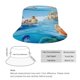 thumbnail image 2 of Luca Sombrero bucket para adultos, gorra de protección solar, sombrero de pescador plegable para viajes al aire libre, pesca y actividades de verano, 2 of 6