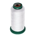 thumbnail image 2 of Heavy Duty Thread 1190 Yards 210D/3 All Purpose High Strength Polyester Sewing Thread for Weaves, Upholstery, Jeans and Weaving Hair, Drapery, Beading, Purses, Leather (White), 2 of 3