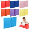 thumbnail image 2 of 2-Pocket Folders,Plastic Folders with Pockets and Prongs,Colored File Folder with 3 Fasteners and Brads for Documents and Paper Storage,Office Home Supplies,9-1/2" x 11-1/2"（Bule）, 2 of 6