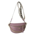 thumbnail image 1 of AMERTEER Sac de Poitrine pour Femmes Bandoulière Réglable Couleur Unie Sac à Main pour Filles (Rouge), 1 of 10