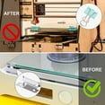 thumbnail image 2 of 7mm 3D Printer Clip 3D Printer Fixing Clamp Hot Bed Glass Platform Clamp Clamp Compatible with Ender 3 Pro 3D Printer 8pcs, 2 of 5