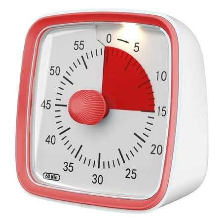 

60- Timer Classroom Classroom Timer Countdown Timer and Adults Time Management Tool for Teaching Red