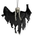 thumbnail image 2 of Hanging Ghost Weather Proof Decorative Props Fabric Hanging Skeleton Skull Pendant Halloween Decorations Black One Size, 2 of 13