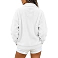 thumbnail image 5 of Enjoytime Fleece Jacket Women Collared Long Sleeve Zip Up Coat Fall Winter Warm Cozy Casual Plus Size Clothes with Pocket, 5 of 8