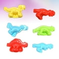 thumbnail image 4 of 12 moldes de plastilina de dinosaurio para hacer tú mismo, diseño de cratón, juguetes de plastilina para niños (color y patrón aleatorios)., 4 of 6