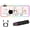Cat, variant on RGB Large Gaming Pad, Extended Pad with 12 Lighting Effects, Water Proof Mutispandex Surface, Non-Slip Rubber Base, 80x30 cm / 31.5x11.8 in ( Nebula)