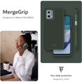 thumbnail image 6 of TUDIA MergeGrip Motorola Moto G 5G 2023 Case Military Grade Drop Tested - Pine Green, 6 of 6
