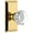 Lifetime Brass, variant on Grandeur Favchm_Sp_Prv_238_Cs Chambord Crystal Solid Brass Privacy Door Knob Set - Brass