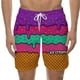thumbnail image 1 of WILLBEST Pantalones Cortos Casuales para Hombre, para Playa, Natación y Entrenamiento, Diseño Elegante con Cordones y Estampado de Hielo Derretido para Cada Temporada., 1 of 5