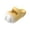 Yellow, variant on Cute Cartoon Paw Design Adjustable Snap Backstrap Lightweight EVA Kids Garden Clogs Size:7-8 Years