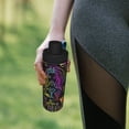 thumbnail image 6 of Lsque Neon Bar Drinks Pattern Water Bottle,18oz Sports Insulated Kettle for Cycling Gym Basketball Outdoor, Suitable as a Present, 6 of 7