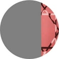 thumbnail image 1 of Ahgly Company Machine Washable Indoor Round Transitional Red Area Rugs, 3' Round, 1 of 7