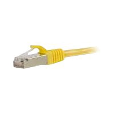 C2G 25ft Cat6 Ethernet Cable - Snagless Shielded (STP) - Yellow - Patch cable - RJ-45 (M) to RJ-45 (M) - 7.62 m - screened shielded twisted pair (SSTP) - CAT 6 - molded  snagless  stranded - yellow price history on PriceWatchPro