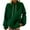 Green##1, variant on jsaierl Women's Hoodies Plus Size Solid Color Basic Hoodies Sweatshirts Fall Sweaters Workout Long Sleeve Top Hoodie
