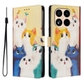 thumbnail image 1 of FOXDOCK Funda Tipo Cartera para Xiaomi 15T con Soporte y Correa – Diseño de Patrones Lindos, 1 of 6