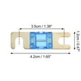 thumbnail image 3 of Unique Bargains 6pcs 60A AFS Mini ANL Fuse Replaces Electrical Protection for Auto Car Truck Motorcycle Boat Audio CDs, 3 of 6
