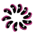 thumbnail image 2 of 10pcs/pack Golf Club head Wedge Iron Cover Covers Protective Set Durable, 2 of 9