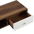 thumbnail image 5 of Allora Modern Wood TV Stand for TVs up to 55" in Walnut/White, 5 of 5