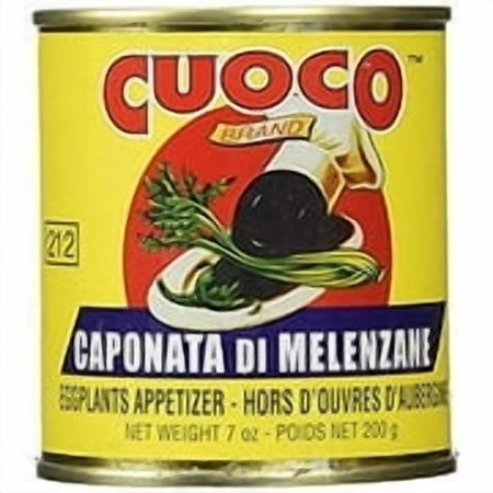 Cuoco - Imported Italian Eggplant Caponata Di Melenzane Eggplant Appetizer (5 Pack) - 7 Ounce Cans