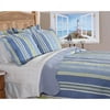 Bay Stripes 2pc Set Twin, Quilted