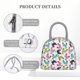 thumbnail image 4 of Balery Funny Chicken Bolsa de Almuerzo para Mujeres, Caja de Almuerzo, Bolsa de Almuerzo Pequeña Impermeable, Tote de Almuerzo Reutilizable con Gran Capacidad, 4 of 6