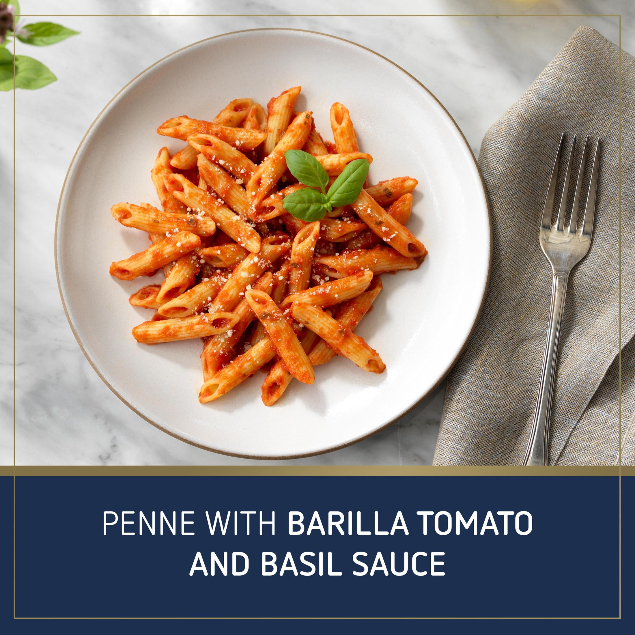 (2 pack) Barilla Pasta Sauce, Tomato and Basil, 24 oz., No Added Sugar, Gluten Free
