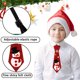 thumbnail image 3 of 6 piezas de corbatas navideñas con forma de Papá Noel, árbol de Navidad, muñeco de nieve, decoración navideña, corbatas elásticas ajustables para adultos y niños, accesorios para fiestas, 3 of 6
