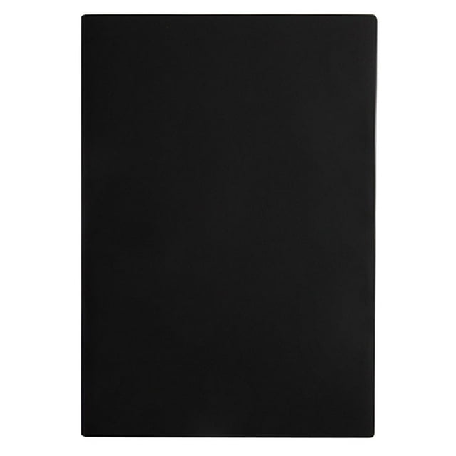 Cuaderno de bocetos de papel negro con portátil PU Cover A5 en blanco Notebook Journal para bocetos y tomas de notas para estudiantes y profesionales