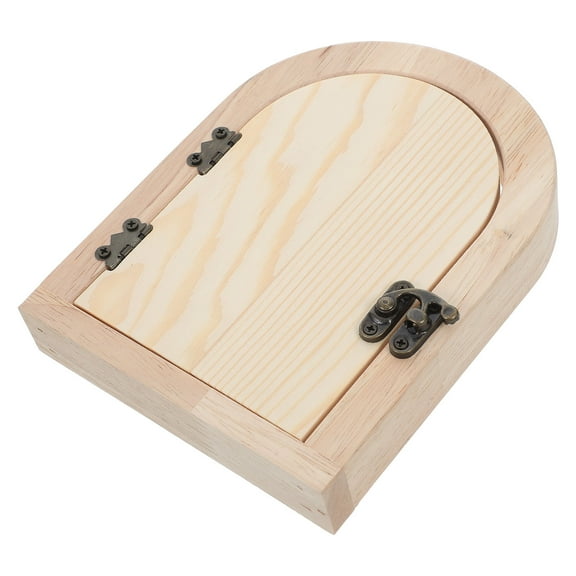 BEADCEST 1Pack Rectangular Wood Light Switch Cover For Interior Decoration 15.6X4.7X1In