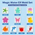 thumbnail image 2 of Kiditos Set de Moldes Magic Water Elf de 10 Formas Libres de BPA, 2 of 9