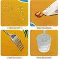 thumbnail image 4 of 60x84inches Beach Tablecloth for Hawaiian Decorations Blue Yellow Cartoon Summer Beach Rectangle Table Cloth Waterproof Fabric Table Covers for Summer Birthday Pool Surfboard Party Supplies, 4 of 7