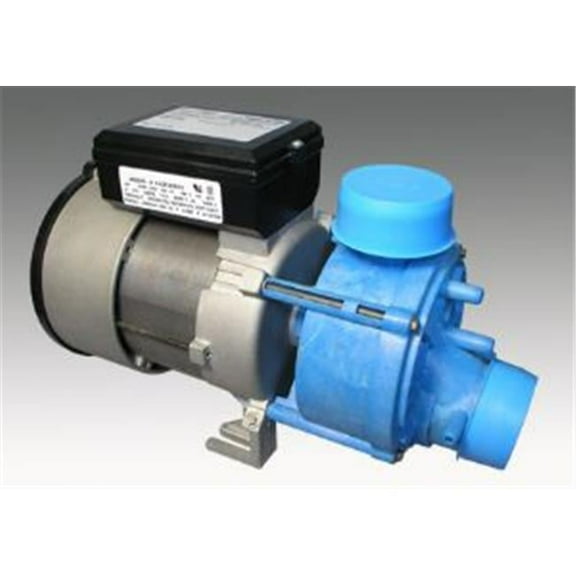 Lingxiao Pump WBH100 Bath Front & Top 1Speed with Air Switch 3 ft. NEMA Cord & 1.5 in. Unions