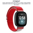 thumbnail image 3 of Stretch Woven Nylon Smartwatch Band Strap Replacement Accessory Fit For  Versa 4 3 Sense 2, 3 of 8