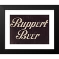 thumbnail image 2 of Winold Reiss 18x14 Black Modern Framed Museum Art Print Titled - Stylized Logo for Ruppert Beer (1935), 2 of 5