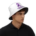 thumbnail image 4 of Domestic Violence Awareness Month Bucket Hat Foldable Fisherman Outdoor Summer Camping Travel Hiking Caps for Men Women, 4 of 7
