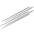 thumbnail image 5 of Bike Spoke Set 5Pcs Steel Flat Straight Pull Spokes for Bicycle Wheels 261-290mm Black 265mm, 5 of 9