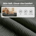 thumbnail image 3 of CATGOOD 3-in-1 Bean Bag Chair for Kids, Convertible kids chair with Skin Friendly Fabric for Living Room, Bedroom, Gray, 3 of 9