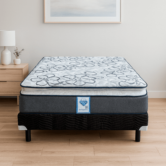 COLCHON KING SIZE + BOX SPRING AIR  RAMAT