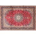 thumbnail image 1 of Ahgly Company Machine Washable Indoor Rectangle Traditional Fire Brick Red Area Rugs, 5' x 7', 1 of 7